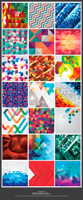  21 Free Vector Geometric Backgrounds GeometricBackgroundFreebie