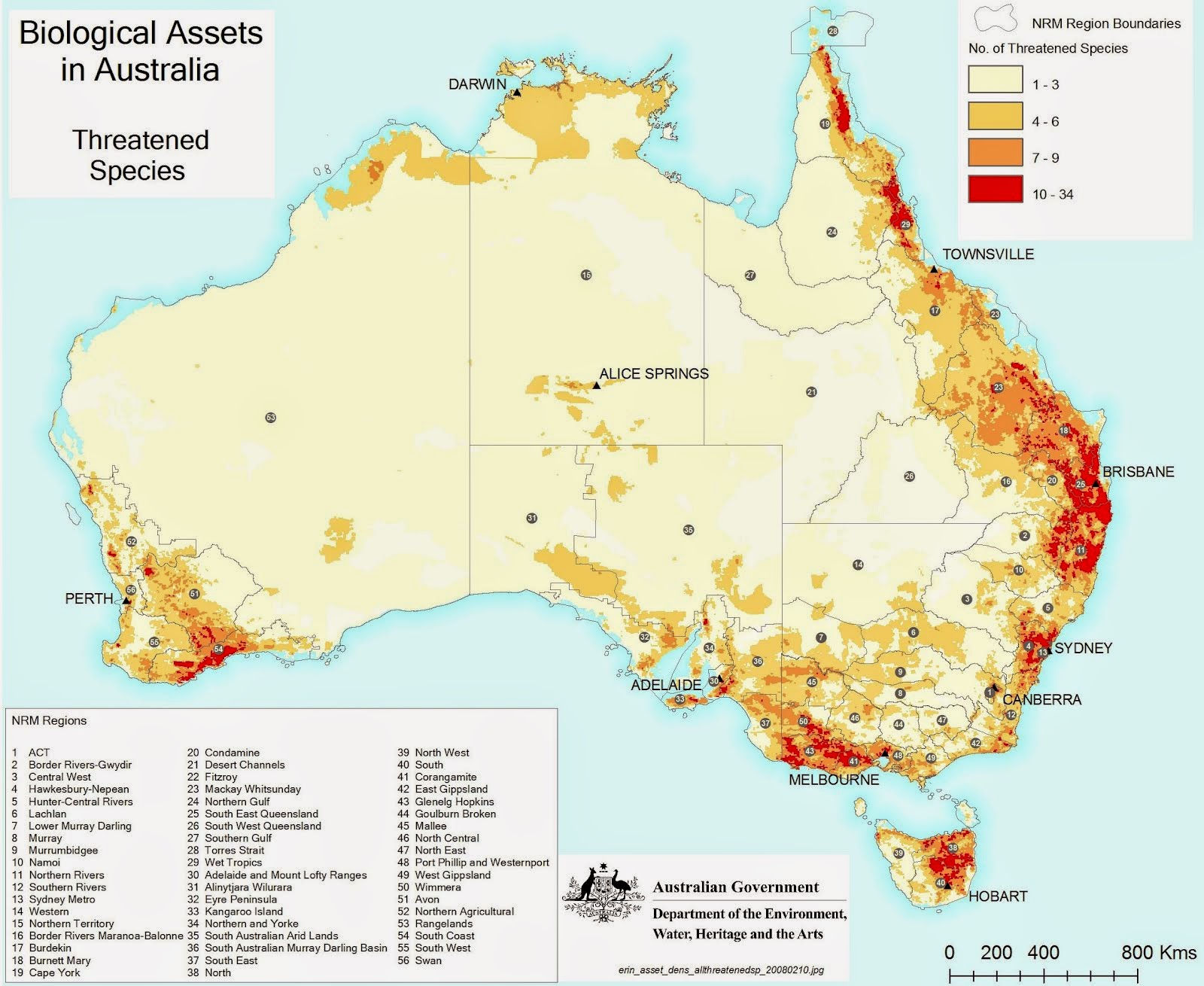 L'Australie frappée par une extinction de masse des mammifères Australie_extinction