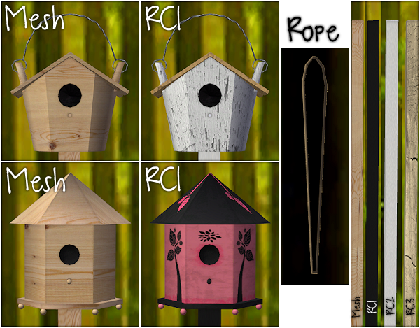 Bird Houses For Crissi BHFC6