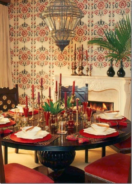 تصميمات رائعه لغرف المعيشه المغربيه  Exquisite-moroccan-dining-room-designs-10