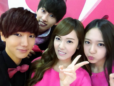 {Selca/160712} Jessica con Krystal, Eunhyunk y Yesung 120716sica