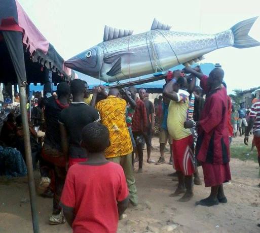 Fisherman Buried With A Fish Coffin In Ghana (see Photo) 1