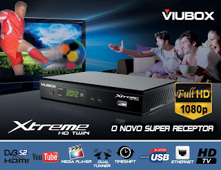 NOVA ATUALIZAÇÃO VIUBOX XTREME HD TWIN - 31/08/2014 FrontFacebox