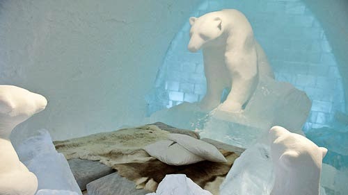 غرفة الفندق الأغلى في العالم والتي "تذوب أيضاً" Icehotel-1