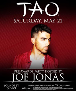 Joe Jonas en Tao este SABADO ¿vamos?:P  Joejonastao