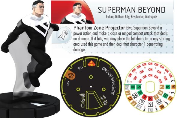 Heroclix, el juego de tablero de superheroes (Exposicion del juego y de sus figuras) SupermanBeyond