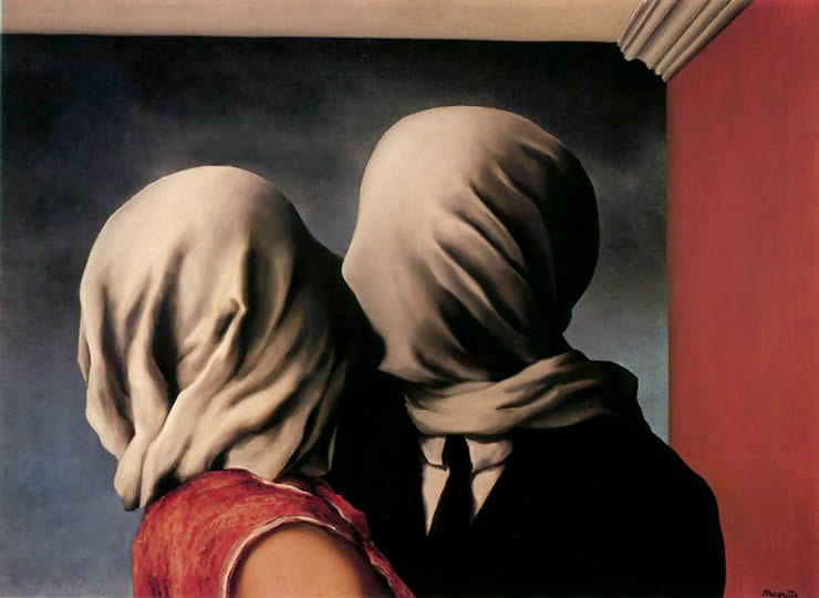 இளமை வீங்கிய தருணங்கள் - Page 3 Magritte_TheLovers1928