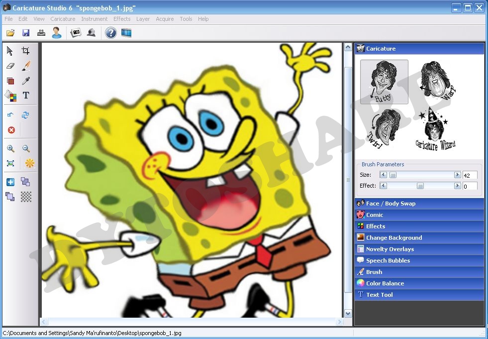 Software Buat bikin Karikatur ( Mantap !!! ) Caricature Studio Cs
