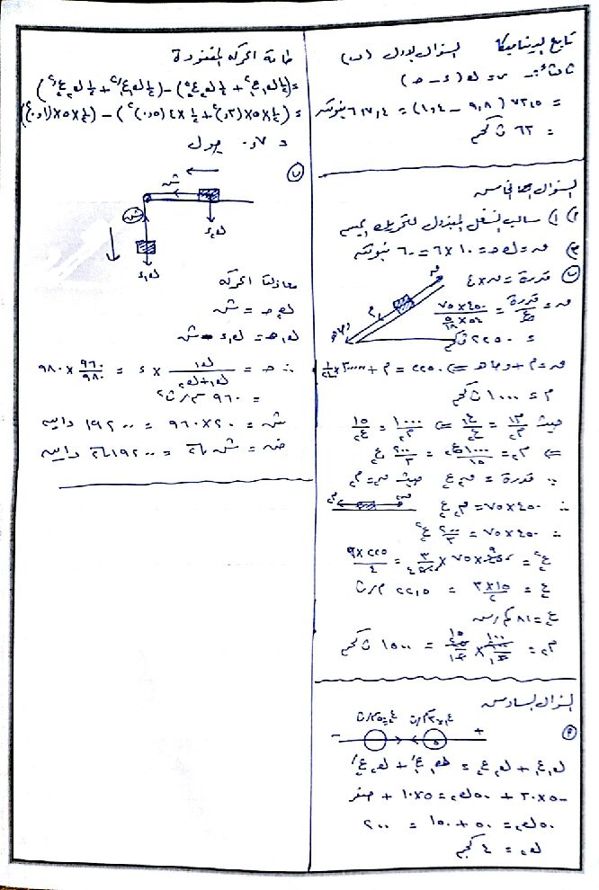 نشرالاجابه النموذجية لامتحان الميكانيكا 3 ثانوى أزهر 2015 Www.modars1.com_80KV7DUTB8eaMAW33b09TJD2