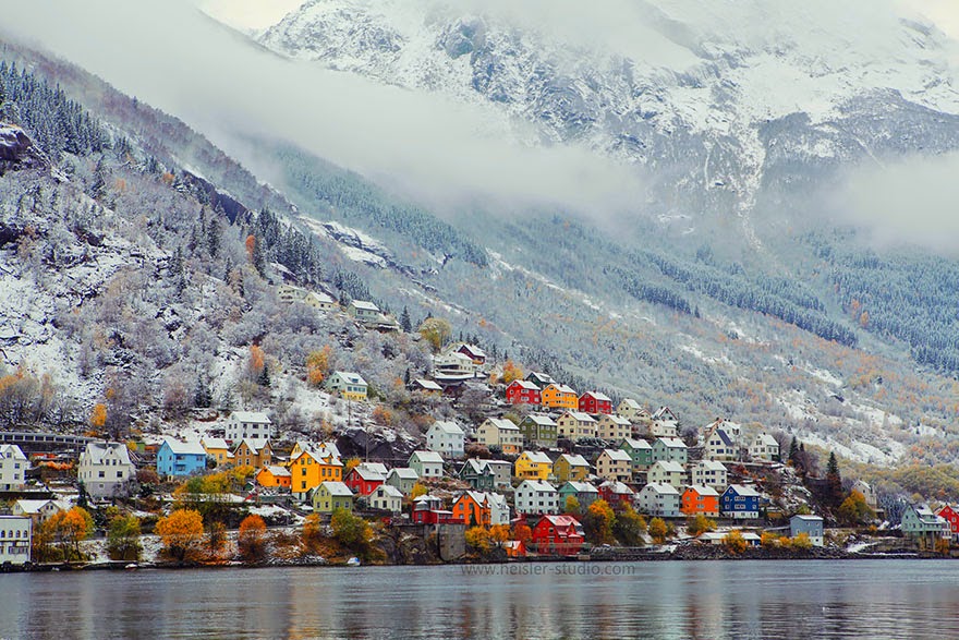 مناظر من النروج Norway-Odda