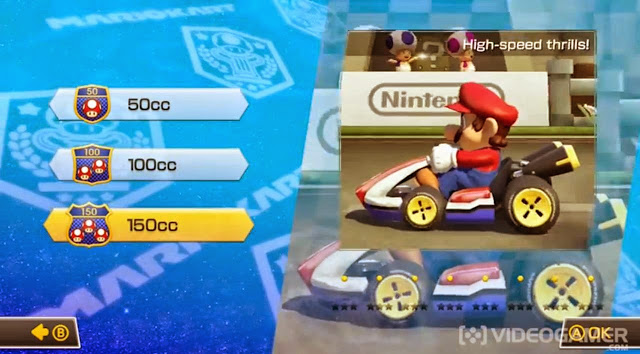 Novo vídeo de jogabilidade de Mario Kart 8 revela mais menus do jogo, e como desbloquear três pilotos Mk8-4