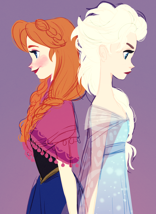 Fan-arts de La Reine des Neiges (trouvés sur internet) - Page 12 Frozen