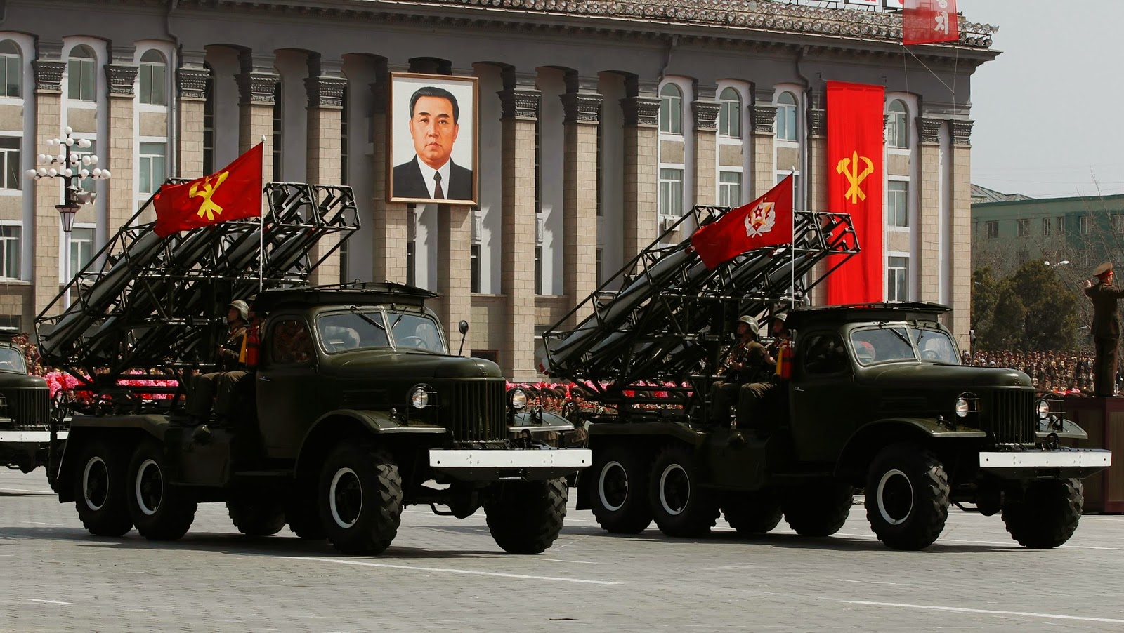 Fuerza Armadas de Corea del norte BMD-20MRL