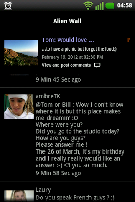 BTKApp UPDATE! Tom: Would love...to have a picnic but forget the food ;)   521025564