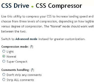 உங்கள் பிளாக்கரை விரைவாக திறக்க - CSS drive!! Cssdrive_compression_mode