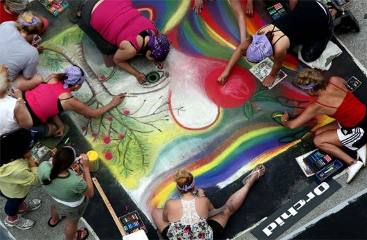 رسم الشوارع بالمانيا              Street_painting_fest_14