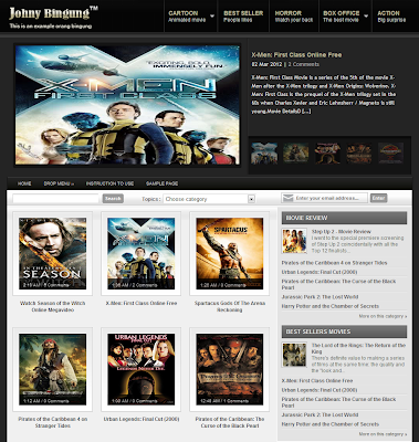 Johny Bingung, a Movie Review Blogger Template Movie_review_blogger_theme