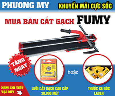 Khuyến mãi cực sốc khi mua máy cắt gạch bằng tay, máy cắt gạch fumy 1