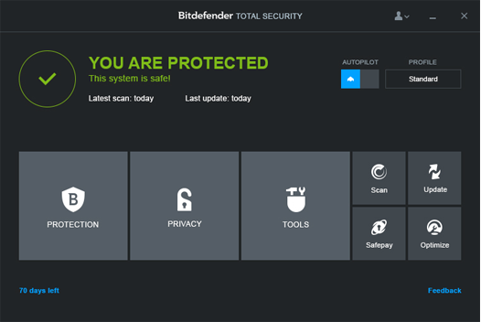 Bitdefender Total Security 15 - Beta Protection