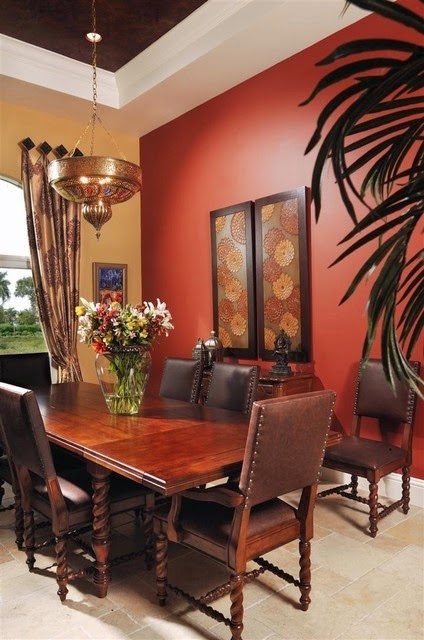 تصميمات رائعه لغرف المعيشه المغربيه  Exquisite-moroccan-dining-room-designs-3
