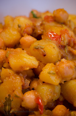 Pommes de terre aux pois chiches à l'indienne 2013-10-004