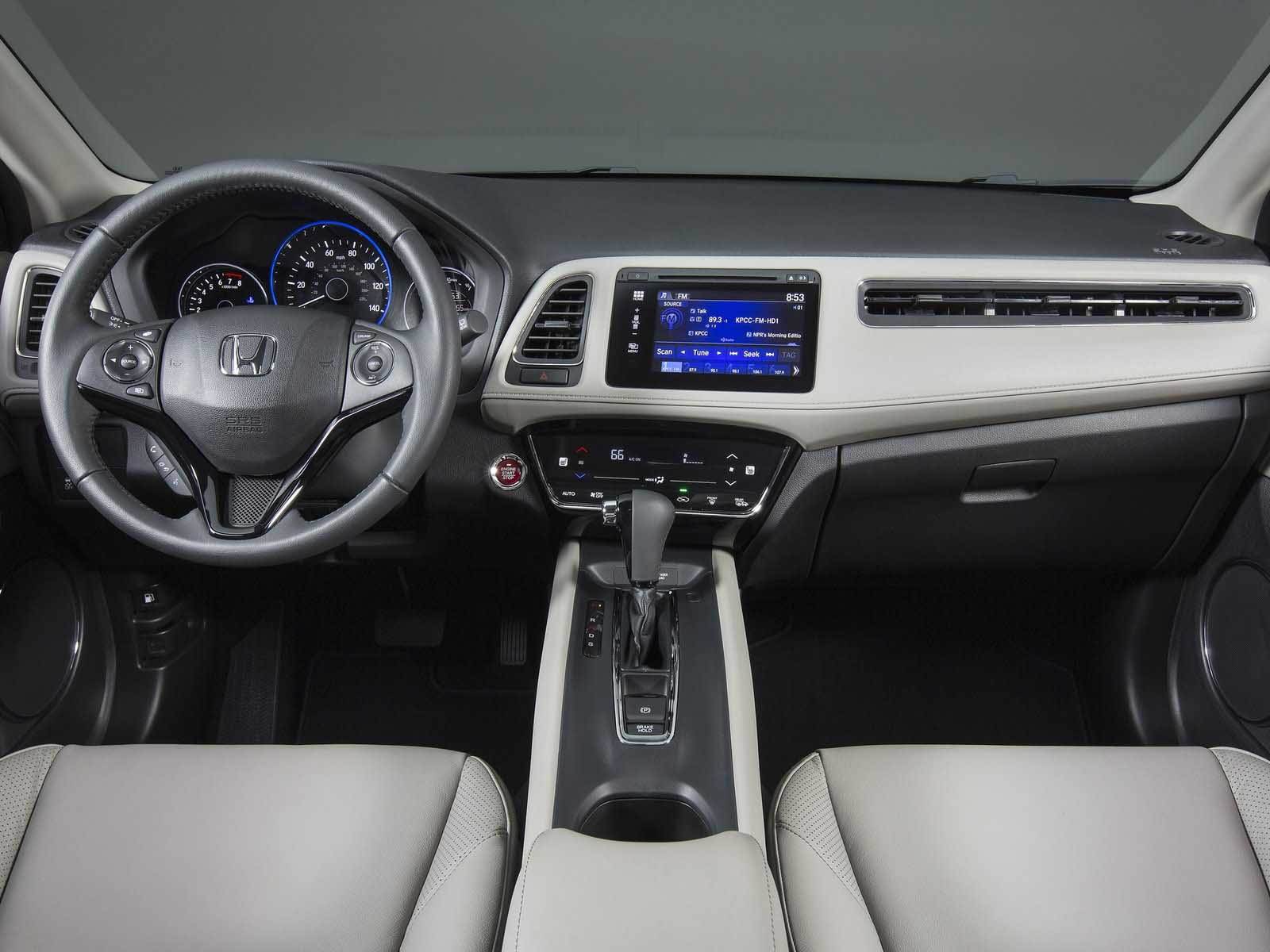 Salão de Los Angeles 2.014 Honda-HR-V-2015-interior