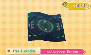 Sarah et ses murs/tapis ACNL Sci_fi2