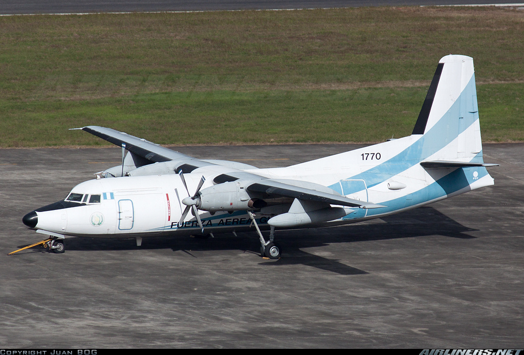 Fuerzas Armadas de Guatemala F-27MK400_NOV2010