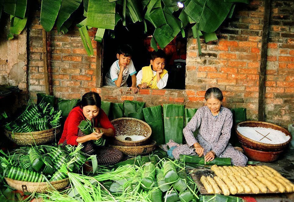 Đón tết ở nông thôn Tetden