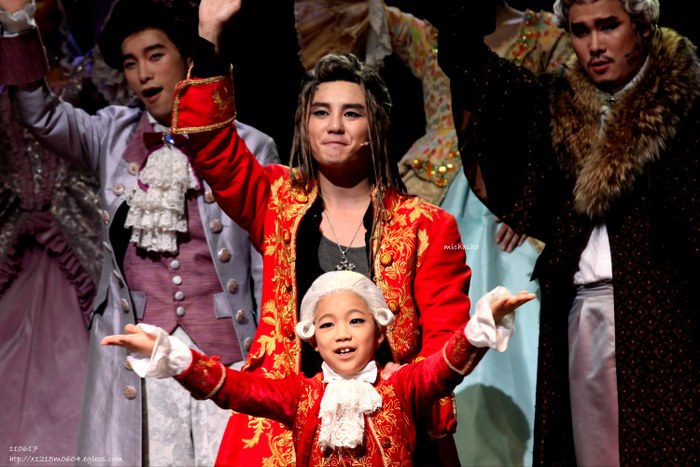 [Fotos] Junsu en Musical Mozart X12