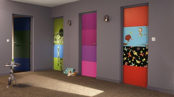 بالصور أفكار لتزيين مدخل منزلك Original-Hallway-Decorating-Ideas-for-a-Lively-Look_2