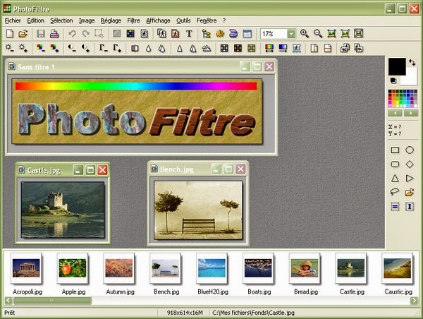 PhotoFiltre 7.1.2 - Πλήρες Πρόγραμμα Επεξεργασίας εικόνας  Photofiltre_dwrean.net