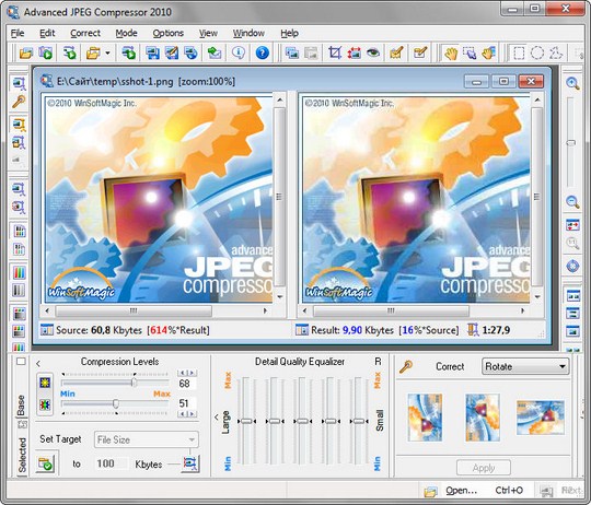 تحميل برنامج ضغط الصور مجانا Download Image Compressor. 332962-0