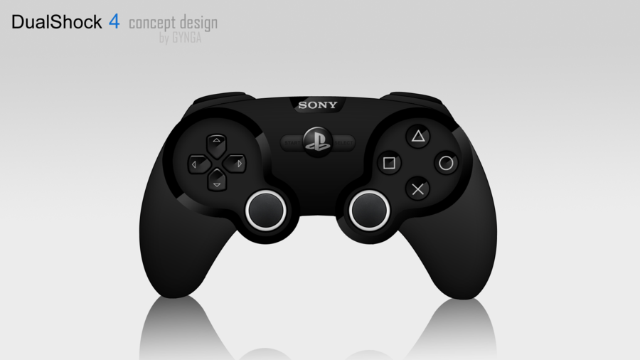 [Rumor] Vazam novas informações sobre o PS4 - Página 2 Dualshock_4_concept_design_by_gynga-d4xfsoi