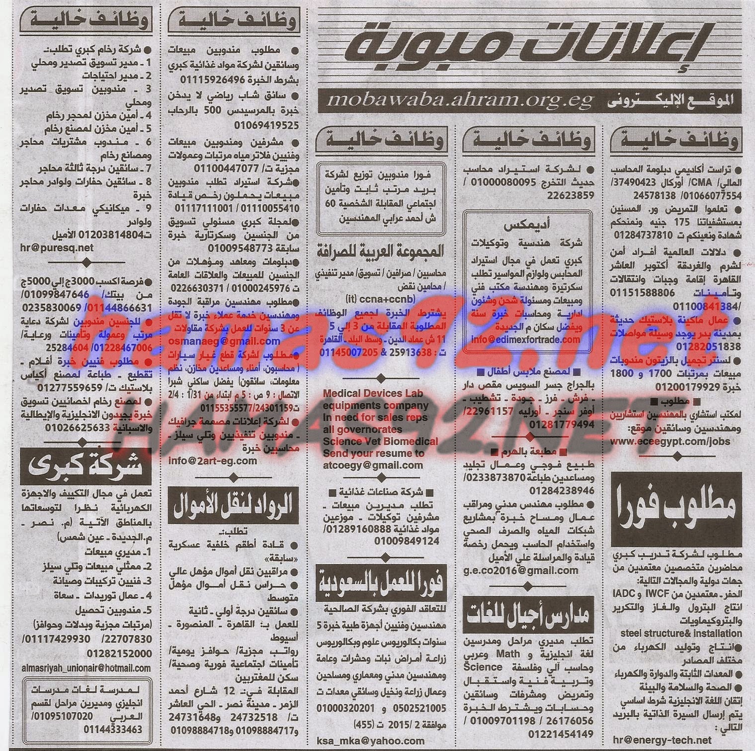 وظائف خالية فى جريدة الاهرام الجمعة 30-01-2015 %D9%88%D8%B8%D8%A7%D8%A6%D9%81%2B%D8%AC%D8%B1%D9%8A%D8%AF%D8%A9%2B%D8%A7%D9%87%D8%B1%D8%A7%D9%85%2B%D8%A7%D9%84%D8%AC%D9%85%D8%B9%D8%A9%2B14