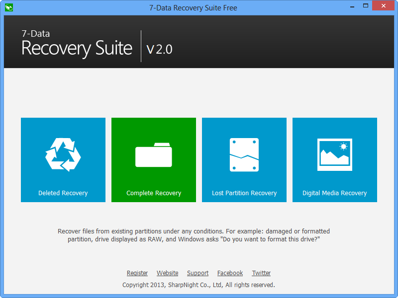 تحميل برنامج 7Data Recovery 2013 مجانا لاستعادة الملفات المحذوفة من الكمبيوتر Data-recovery-screenshot