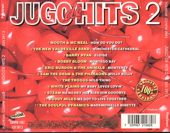 Jugo De Hits Vol del 1 Al 5 CONTRAPORTADA