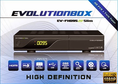 NOVA ATULAIZAÇÃO EVOLUTIONBOX EV FHD 95 SLIM V1.12 04/02/2015 EV-FHD95