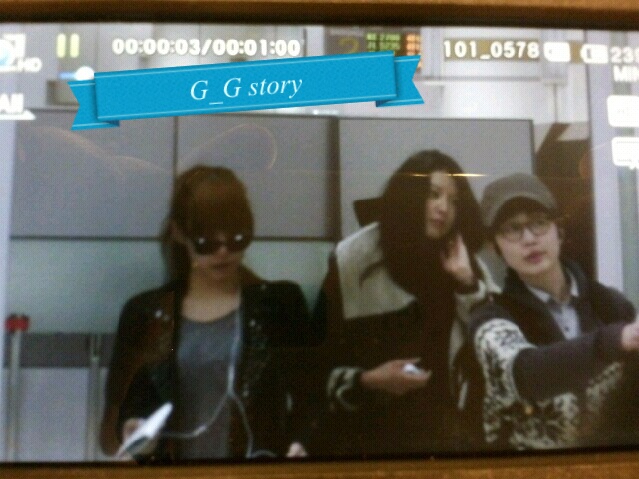 [PICS] SNSD @ Gimpo Airport arrival from Japan || 01.03.12  3SOOFANY