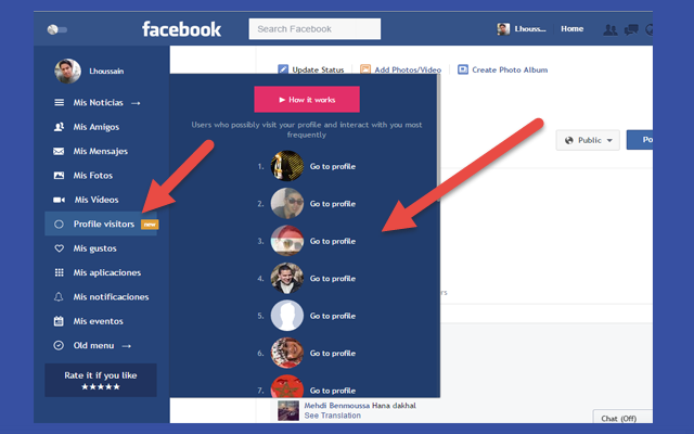 الآن أصبح بإمكانك معرفة من يزور حسابك على الفيسبوك بسهولة | تعرف على الطريقة Azul-deslumbrante