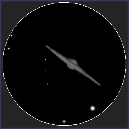 NGC4565, Galaxia de la Aguja. NGC4565-0003