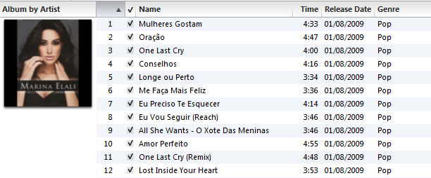 Marina Elali - Longe Ou Perto (iTunes Match) - Page 4 4