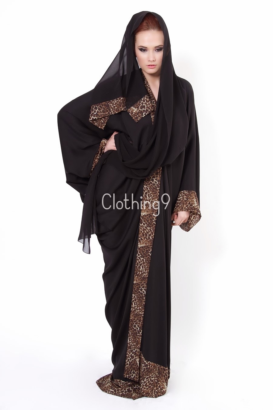 عبايات سوداء قمة الانوثة والاناقة والرشاقة والجمال للمحجبات Embroidered-abaya-designs-2014-dubai-15