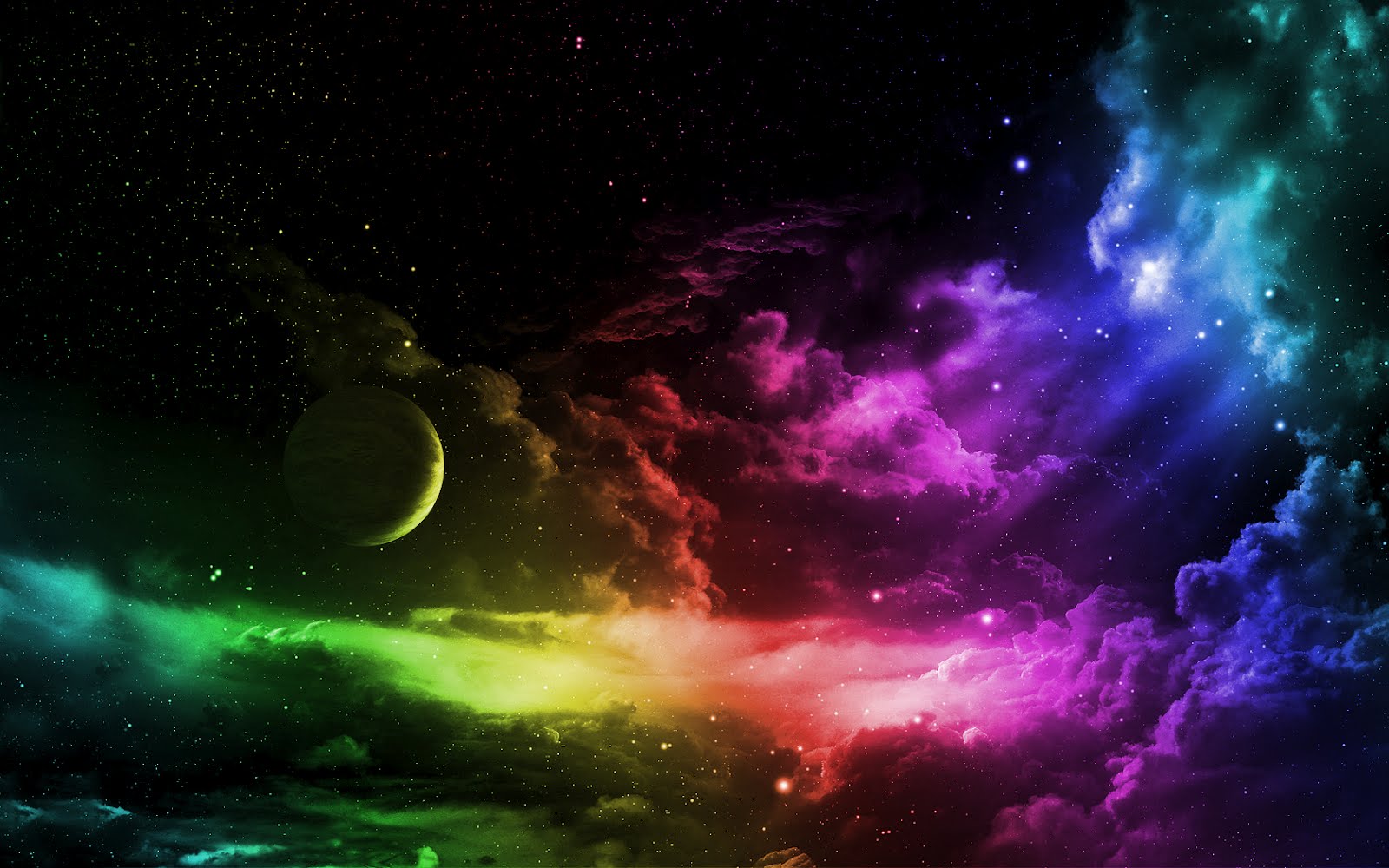 Más allá del arcoíris Arcoiris-en-el-espacio-space-black-rainbow-