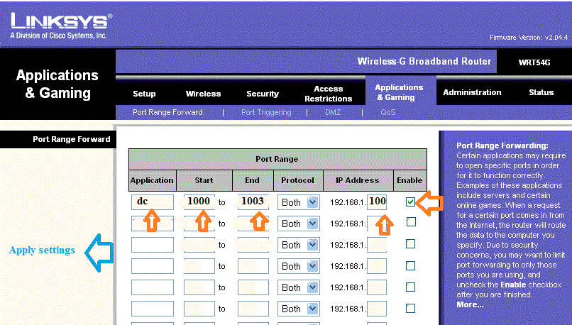 WIFI SETTINGS Linksys_router_setup_ultravnc