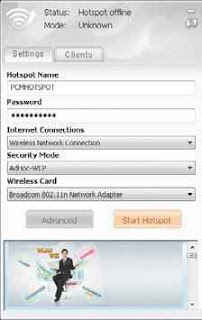 aVirtual Hotspot 1.0 - Jadikan PC/Laptop Menjadi Wi-Fi Hotspot VirtualHotSpot