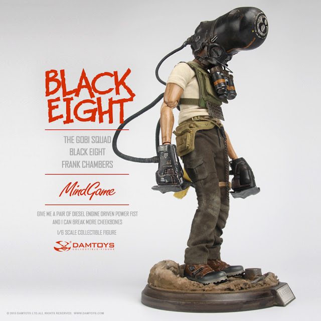 [Dam Toys]  MindGame - The Gobi Squad - Black Eight - Frank Chambers L6