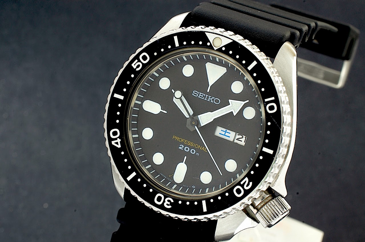 Seiko Diver : solo UNO Seiko%2B7c43-7010