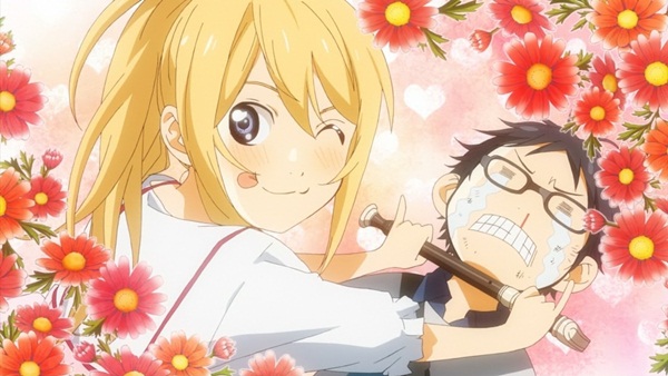 الحلقة الثانية عشر من الأنيمي الموسيقي Shigatsu wa Kimi no Uso 0