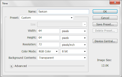 Como fazer 1 Favicon no Photoshop Favicon_ps1